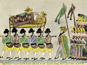 Os irmãos de Joseph carregam Jacob do Egito - Biblefinnish tekijältä Unbekannter Künstler