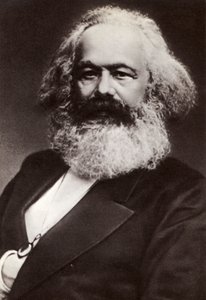 Karl Marxin muotokuva tekijältä Unbekannter Künstler