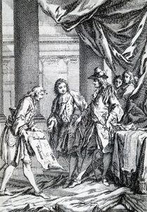 Ranskan kuningas Ludvig XV. tekijältä Unbekannt