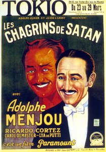 Les Sorrows de Satan The Sorrows of Satan, kirjoittanut DWGriffith yhdessä Adolf Menjoun kanssa 1926 tekijältä Unbekannt