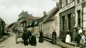 Les Comptoirs Français, elintarvikealan haara, Remyssä, n. 1900 ja 1914 tekijältä Benjamin Baud