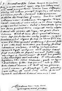 Erasmuksen latinaksi kirjoitettu kirje Nicolaas Everaertsille Martin Lutherin avioliitosta, jossa todetaan, että "Luther alkaa olla lempeämpi... ei ole mitään niin rajua, jota vaimo ei voi kesyttää", kirjoitettu Baselissa 24. joulukuuta. tekijältä Unbekannt