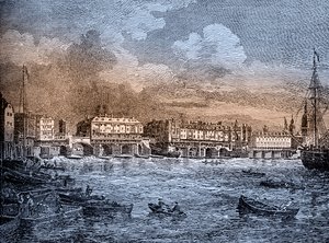 London Bridge, Lontoo tekijältä Unbekannter Künstler