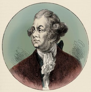 Lord Frederick North - muotokuva tekijältä Unbekannter Künstler