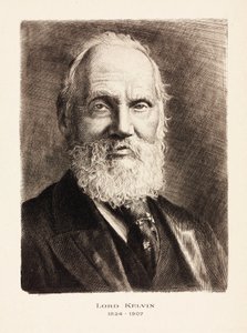 Lord Kelvin, skotlantilainen insinööri, matemaatikko ja fyysikko, n. 1900 tekijältä Unbekannt