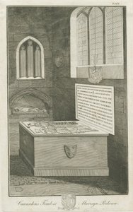 Mavesyn Ridware – Thomas Carwardenin hauta: kaiverrus, nd [1700-luvun loppu] tekijältä Unbekannt