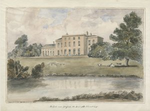 Milford House: akvarellimaalaus, 1848 tekijältä Unbekannt