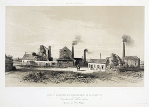 Kaivostoiminta, Coal De la Cossette Coalmining Company, Belgia tekijältä Unbekannt
