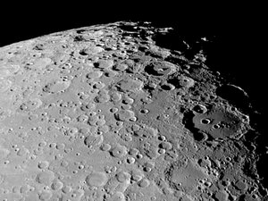 Moretus- ja Clavius-kraatterit tekijältä Unbekannt