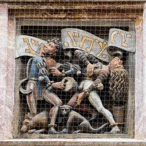 Morris-tanssijat, helpotus Goldenes Dachl Orielissa, Innsbruck, Tiroli, Itävalta, Eurooppa (kuva) tekijältä Unbekannter Künstler