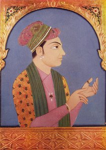 Muhammad Zafar Khan 18. vuosisata ; Muhammad Zafar Khan alias Safadar Khan Babi ; Sher Khan Babin poika ; Junagadh ; Gujarat ; Intia ; Intia tekijältä Unbekannter Künstler