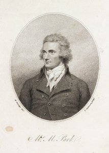 Mungo Park, skotlantilainen tutkimusmatkailija tekijältä Unbekannt