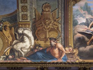 Mytologiset hahmot. François Perrierin (1594-1649) maalaama sisustus tekijältä Unbekannt