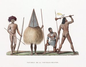 Uuden Irlannin (nykyisin Papua-Uusi-Guinea) "syntyperäiset" tekijältä Unbekannt