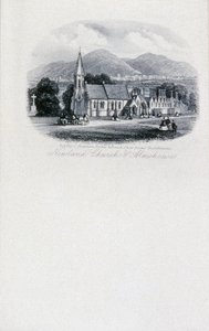 Newland Church and Almshouses, Worcestershire (kaiverrus) tekijältä Unbekannt