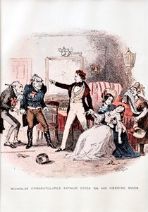 Nicholas Nickleby C. Dickens - kuvitus tekijältä Unbekannt