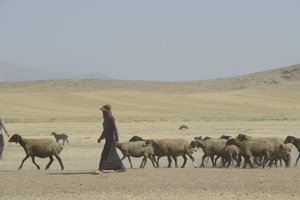Nomaditeltat Tamarin ja Ashkhanehin välillä, Iran 2022 (valokuvaus) tekijältä Unbekannter Künstler