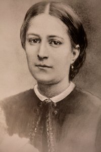 Notre-Dame-des-Victoires-basilika; Louis ja Zelie Martinin kappeli; Zelie Martinin muotokuva; Pariisi, Ranska tekijältä Unbekannt