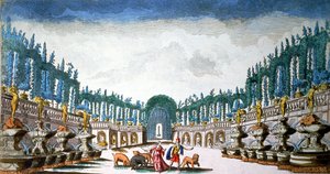 Odysseus ja Circe, joka muutti miehistönsä eläimiksi. tekijältä Unbekannter Künstler