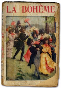 Giacomo Puccinin La Boheme -oopperan libretto. 1896 (painettu) tekijältä Unbekannter Künstler