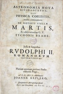 Saksalaisen tähtitieteilijän Johannes Keplerin (Keppler) (1571-1630) 