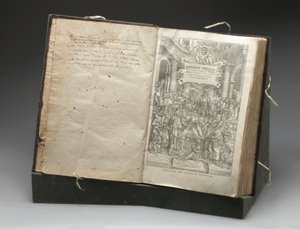 Patologia, dissektiot Andreas Vesaliuksen ruumiinleikkauksen puupiirros tekijältä Unbekannt