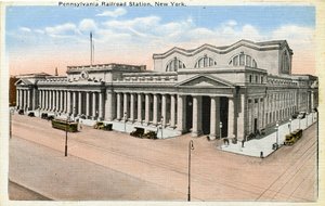 Pennsylvanian rautatieasema, New York tekijältä Unbekannter Künstler