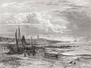 Penzance, Cornwall, Englanti 1800-luvun lopulla, julkaisusta Our Own Country, julkaistu 1898 tekijältä Unbekannt