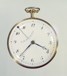 Perpetuelle-kello, jonka on valmistanut Abraham-Louis Breguet (1747-1823) Pariisissa tekijältä Unbekannt