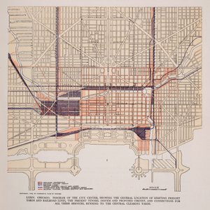 Kilpi LXXIV Plan of Chicagosta tekijältä Unbekannt