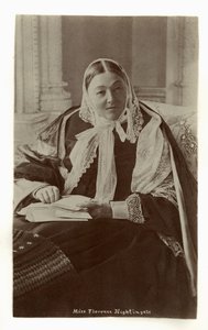 Florence Nightingalen muotokuva, julkaisu 1932 (vedos). tekijältä Unbekannter Künstler