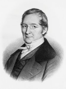 Joseph-Louis Gay-Lussacin (1778-1850), ranskalaisen kemistin ja fyysikon muotokuva, kaiverrus tekijältä William M. Timlin
