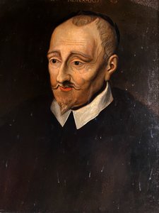 Ronsardin muotokuva. Saint-Cosme Priory, Touraine (maalaus) tekijältä Unbekannter Künstler