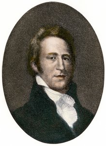 Muotokuva William Clarkista (1770 - 1838) amerikkalainen tutkimusmatkailija. tekijältä Unbekannter Künstler