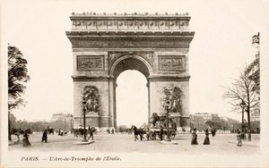 Postikortti/Arc de Triomphe de l