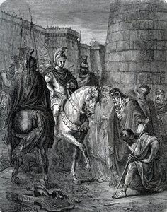Quintus Caecilius Metellus Macedonicus (210-116 eKr.) Kreikassa Skarpheian taistelun jälkeen akheneja vastaan vuonna 147 eKr. (Metellus Kreikassa sen jälkeen, kun hän oli voittanut Megalopolisin Critolaoksen Skarpheian taistelussa). tekijältä Unbekannter Künstler