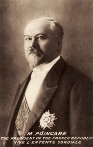 Raymond Poincaré - muotokuva tekijältä Unbekannter Künstler