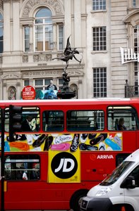 Red London Bus, Piccadilly (kuva) tekijältä Unbekannt