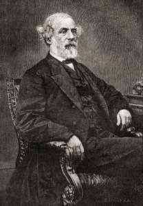 Robert Edward Lee, The Century Magazine, julkaistu 1887 (kaiverrus) tekijältä Unbekannt