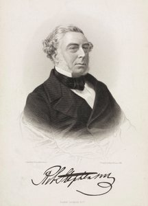 Robert Stephenson, englantilainen kone- ja rakennusinsinööri, n. 1850-luku tekijältä Unbekannt