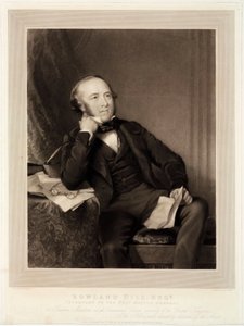 Rowland Hill, penniäisen viestin alullepanija tekijältä Unbekannt