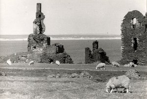 Linnan rauniot, Wick, Highlands (m/w kuva) tekijältä Unbekannt