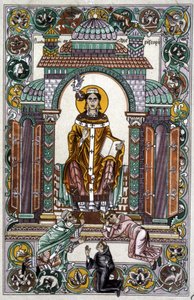 Saint Dunstan (kuva) tekijältä Unbekannter Künstler