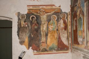 Saint Pietro ja Paolo kirkko, Valvasone, Friuli, Italia (fresko) tekijältä Benjamin Baud