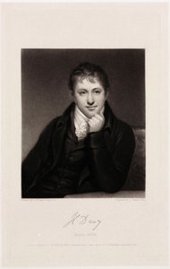 Sir Humphry Davy, englantilainen kemisti tekijältä Unbekannt