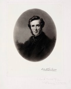 Sir Robert Rawlinson, englantilainen insinööri ja sanitaattori, n. 1860 tekijältä Unbekannt