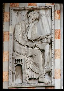 St. Luke, helpotus basilikan pohjoispuolelta tekijältä Unbekannt