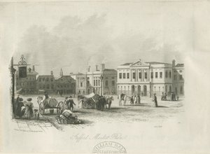 Stafford - Market Place: kaiverrus, nd [c 1841] tekijältä Unbekannt