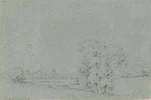 Stafford - North East View: lyijykynäpiirros, nd [?1800-luku] tekijältä Unbekannt