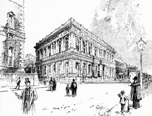 Carlton Club, Pall Mall, Lontoo tekijältä Unbekannter Künstler